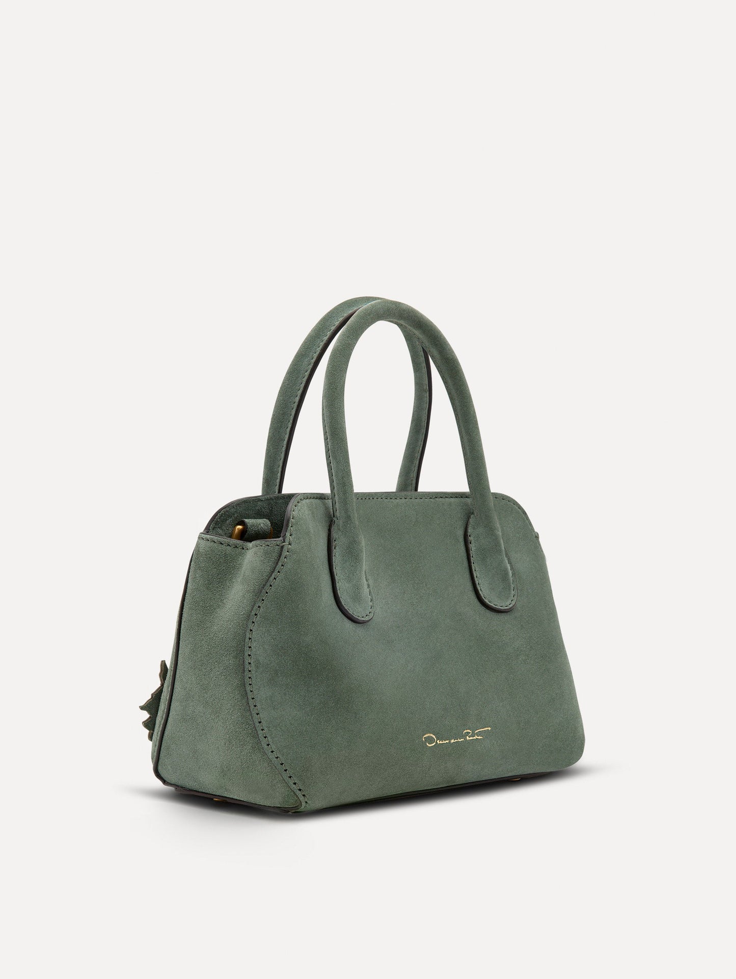 The Mini Ivy in Suede Sage / Oscar de la Renta