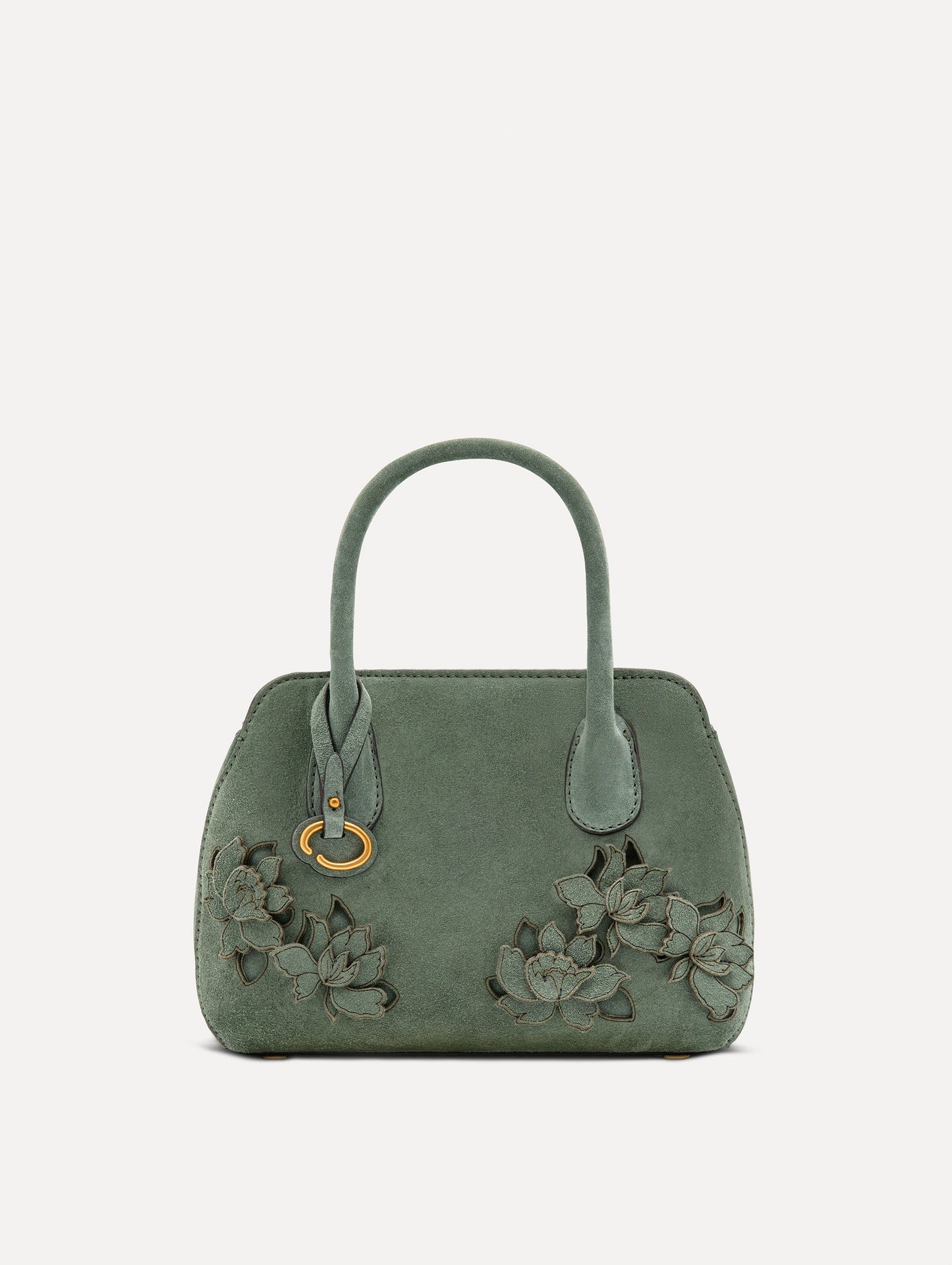 The Mini Ivy in Suede Sage / Oscar de la Renta