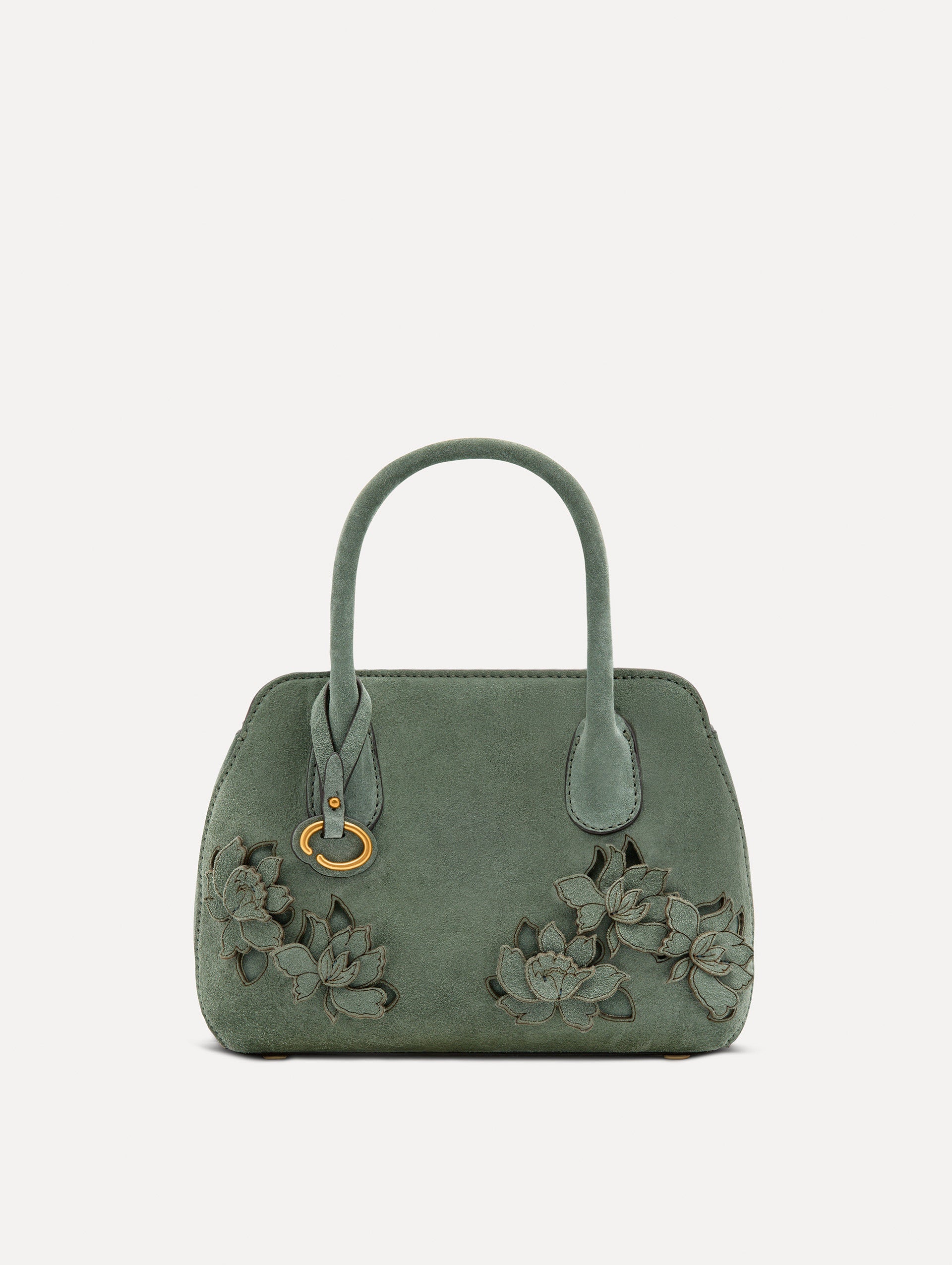 The Mini Ivy in Suede Sage / Oscar de la Renta